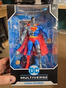 McFarlane DC Multiverse Cyborg Superman Figure Revenge of The Green Lanterns New - Picture 1 of 6