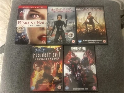 Resident Evil Complete Dvd Collection Films 1-6  + Degeneration & Raccoon City - Image 1 of 3