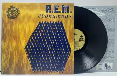 LP R.E.M. Eponymous 1988 Pressing IRS Records MIRG1038 with inner EX SCARCE REM - Image 1 of 4