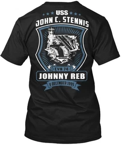 Camiseta USS JOHN C. STENNIS CVN74 Hecha en EE. UU. Talla S a 5XL - Imagen 1 de 3