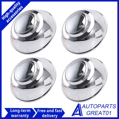 For 2006-23 Chrysler 300 Dodge Charger 4 Chrome Center Wheel Cover Cap Foto 1 de 4