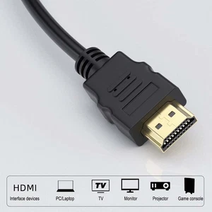 HDMI Data Cable High Speed 1080P HD HD Gold Plated Lead FOR TV PS3 etc. 9.8FT - Picture 1 of 6