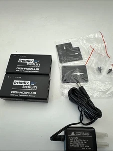 Intelix Digi-hdmi-hr HDMI over Twisted Pair Extender Set Transmitter Receiver  - Picture 1 of 7