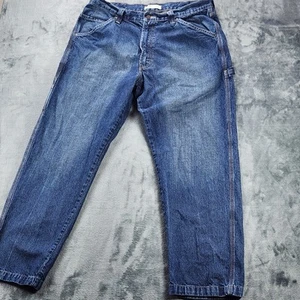 Levi's Jeans Men 38x32 Carpenter Relaxed Straight Workwear Denim - Picture 1 of 12
