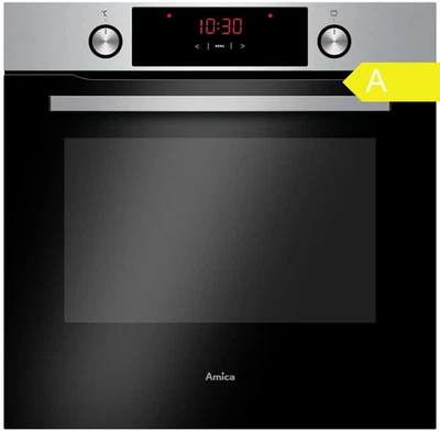 Einbaubackofen Edelstahl 77L Umluft Teleskopauszug SteamClean SoftClose - Bild 1 von 4