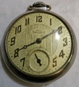 Ingraham Top Notch Pocket watch - Picture 1 of 3