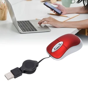 Wired Optical Maus Tragbare 1600DPI -USB -Mäuse Mit 3 Wegen Raddesign - Afbeelding 1 van 22