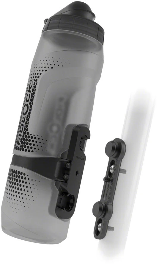 Fidlock TWIST Water Bottle Cage Set - Bike Base Mount, Bolt-On, 800ml, Smoke - Image 1 of 1