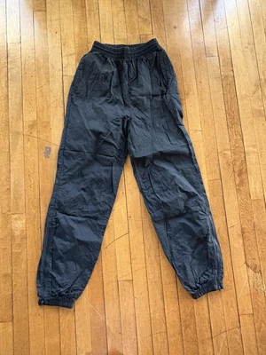 Champion **Vintage** Nylon Ankle Zip Windbreaker Joggers-Black-Women’s M - Image 1 of 4