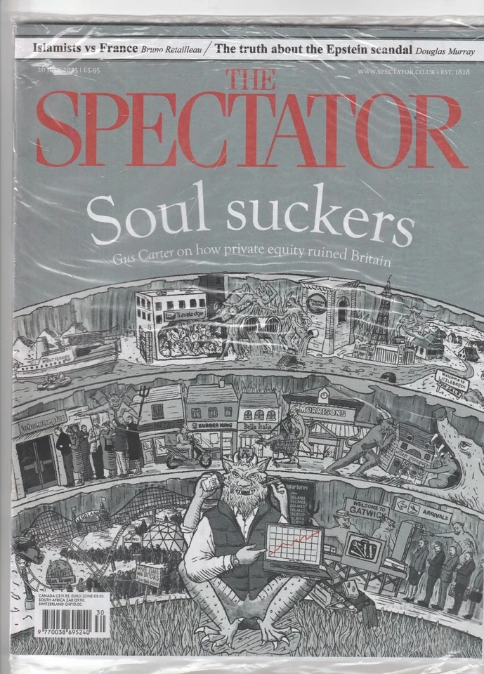 THE SPECTATOR Magazine - 26 July 2025 - Soul Suckers - New - Image 1 of 1