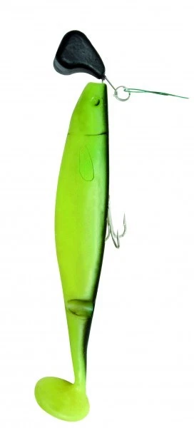 Black Cat Soft Lure Rig für Gummifische, Gummifisch, Spinnvorfach, Kunstköder  - Bild 1 von 1