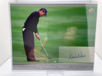 2005 SP SIGNATURE GOLF MIKE WEIR AUTO SP SIGNATURE SHOTS 8X10 PGA SH-W2 - Image 1 of 3