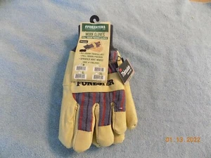 NUEVOS GUANTES DE TRABAJO DE PIEL DE CERDO FORESTER TALLA MEDIANA ENVÍO GRATUITO - Imagen 1 de 1