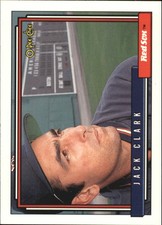 1992 O-Pee-Chee Baseball Card #207 Jack Clark