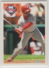 1994 Fleer Baseball Philadelphia Phillies Team Set With Update