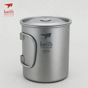 Keith Titanium Ti3204 Single-Wall Mug - 15.2 fl oz (Shipped from USA) - Picture 1 of 6