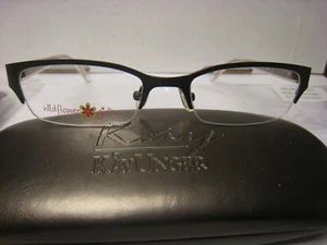 Wildflower Eyeglasses Frame ABELIA BROWN - KIWI 51-18-135-25V with unger case - Picture 1 of 8