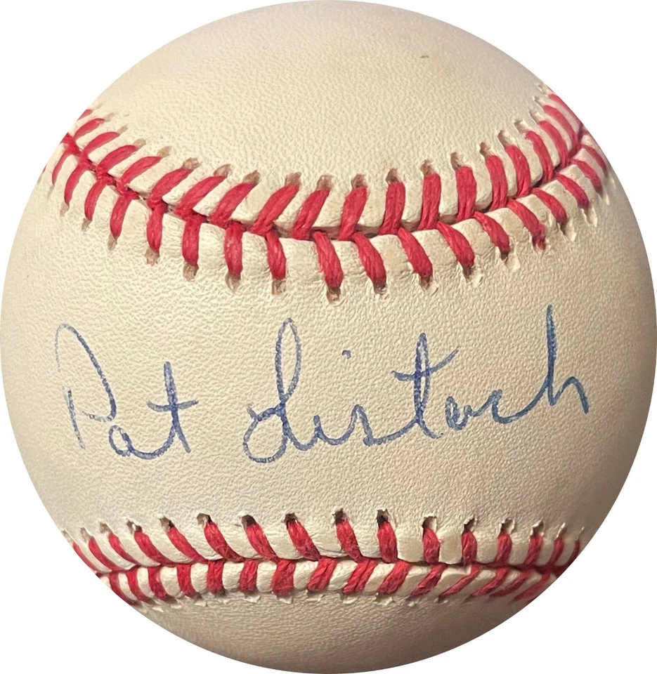 Pat Listach signed ROAL Rawlings Official American League Baseball minor tone - Image 1 of 1