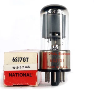 6SJ7GT NATIONAL NOS Tubo Tubo Válvula Valvola Valvula ഀ 真空管 电子管 Lámpara TSF - Imagen 1 de 1