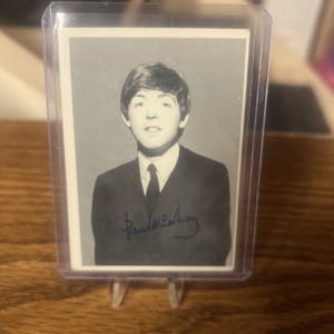 1964 Topps Beatles Black & White Set-Break #160 Paul McCartney