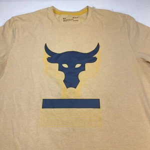 UNDER ARMOUR Project Rock Athletic Active Wear Gym Workout TEE T-SHIRT Gr. Herren M - Bild 1 von 5