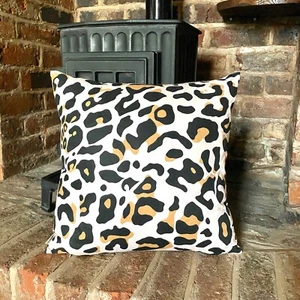 1069. Animal print 100% Cotton Cushion Cover. Various sizes - Picture 1 of 3