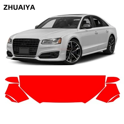 Película de protección de pintura PPF para capó parcial + guardabarros para Audi S8 2015-2018 Foto 1 de 4