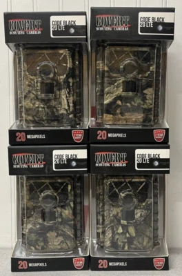 4 pack of Covert Cameras Code Black 20 LTE CC5717 - Image 1 of 2