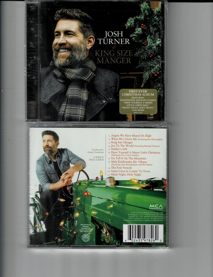 JOSH TURNER - KING SIZE MANGER (CD 2021)  NEW *11 TRACKS* Foto 1 de 1
