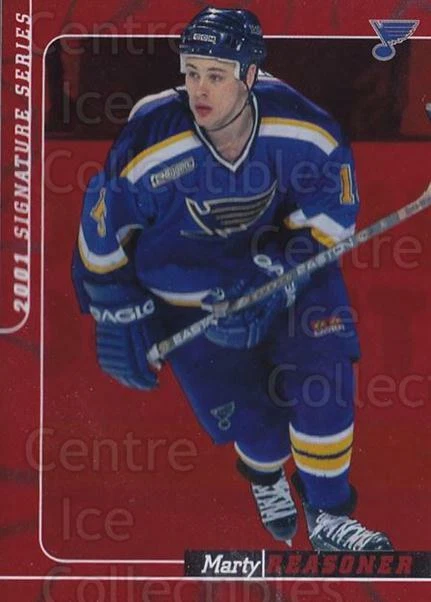 2000-01 BAP Signature Series Ruby #56 Marty Reasoner - Image 1 of 1