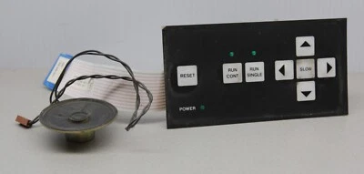 GERBER HS15 Plotter - Control Pad Jog Buttons Screen and Speaker Lot P32758C - Image 1 of 4