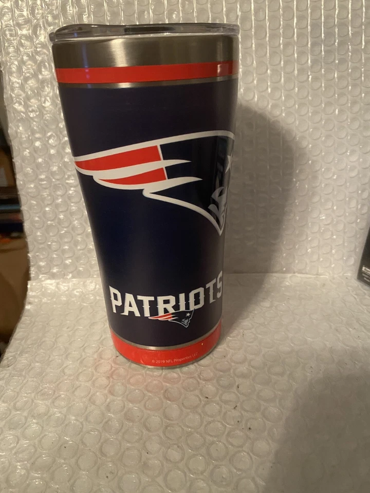 Tervis 20 Oz New England Patriots Stainless Steel Insulated Tumbler Hot Cold
