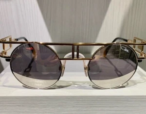 CAZAL 958 Round Gold and Silver Sunglasses - Picture 1 of 6