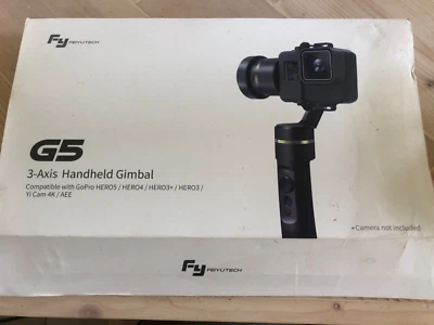 A - FeiyuTech G5 Handheld 3-Axis Gimbal For GoPro - Image 1 of 4