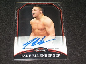 JAKE ELLENBERGER UFC 2011 TOPPS A-JE CERTIFIED SIGNED AUTOGRAPHED AUTHENTIC CARD - Picture 1 of 2