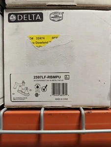 Delta 2597LF-RBMPU Cassidy rubinetto bagno centrale due maniglie bronzo veneziano - Foto 1 di 6