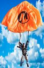 Very Rare Vintage 1999 Hasbro Intl. Action Man Sky Diver Parachute Doll 12 Inch