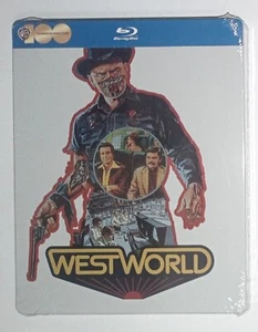 Blu Ray Steelbook Il Mondo Dei Robot WestWorld 1973 Da Collezione Nuovo - Imagen 1 de 3