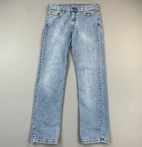 Levis 511 Jeans Mens 31x32 31x31 Light Wash Denim Slim Fit Stretch Casual - Picture 1 of 14