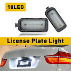 Pair Fit Focus MKII / Fiesta Mondeo MKVI White LED License Number Plate Lights