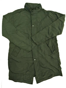 Calvin Klein Men's Raincoat Olive Hooded Jacket, Size 48 - Picture 1 of 7