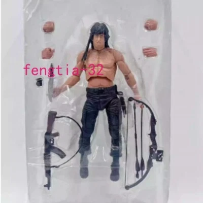 NUEVO First Blood John J. Rambo 7 pulgadas Figura Móvil PVC Articulación Movilidad Juguete Regalos Foto 1 de 4