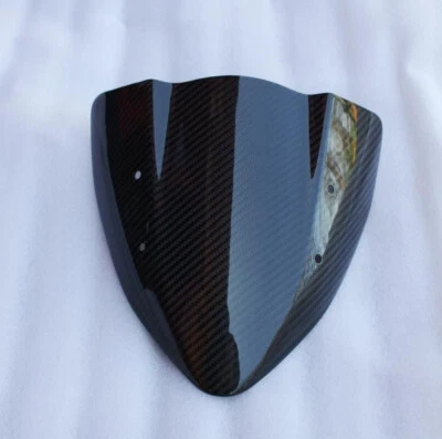 Parabrisas Bulle Kawasaki Z1000 Z750 2003 2004 2005 2006 Carbone Brillant Foto 1 de 2