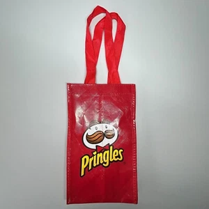 Pringles Tube Bag Red Bottle Bag with Handles Folds Flat Advertising Display - Foto 1 di 16
