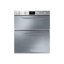 SMEG DUSF400S CUCINA Built Under 60cm Electric Double Oven Stainless Steel