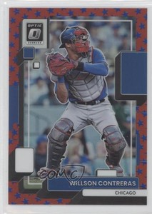 2022 Panini Donruss Optic Liberty Prizm /25 Willson Contreras #145