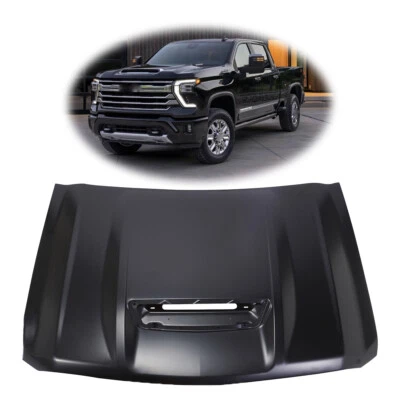 GM1230469 New Replacement Hood Panel Fits 2017-2019 Chevy Silverado 2500 3500 HD - Изображение 1 из 4
