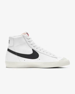 Nike Men's Blazer Mid '77 Vintage White Trainers Sneakers Shoes BQ6806-100 UK 8 - Picture 1 of 8