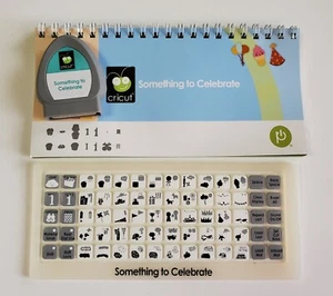 Cricut Cartridge SOMETHING TO CELEBRATE Party Shapes 2 Fonts Layers Cards - Picture 1 of 3