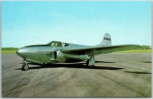 BELL P-59B "Airacomet" Fighter Two General Electric J31's Aircraft Postcard - Picture 1 of 2